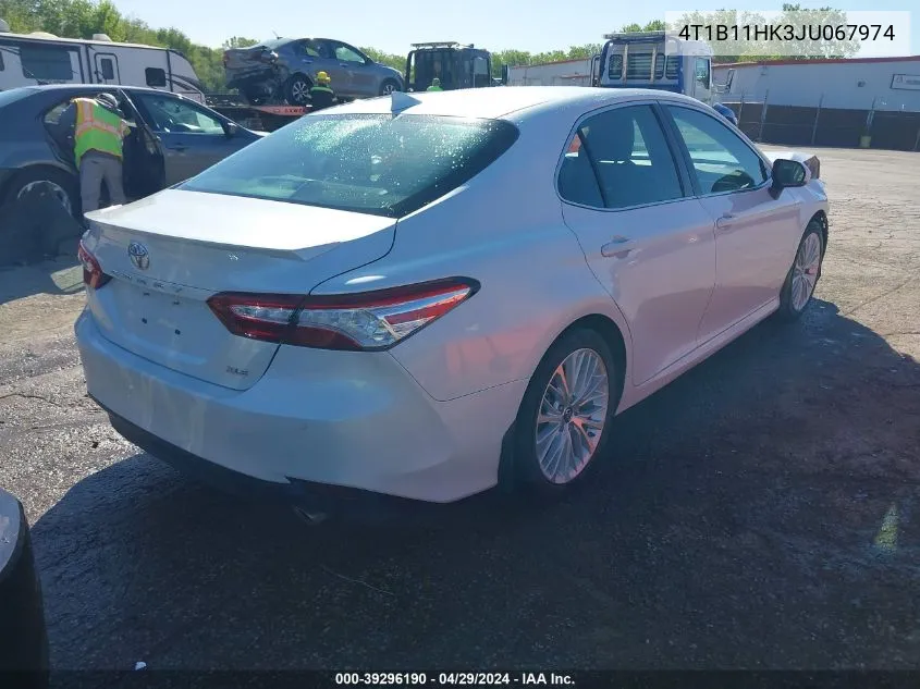 4T1B11HK3JU067974 2018 Toyota Camry Xle