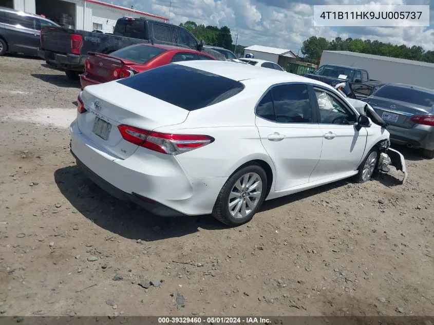 4T1B11HK9JU005737 2018 Toyota Camry Le