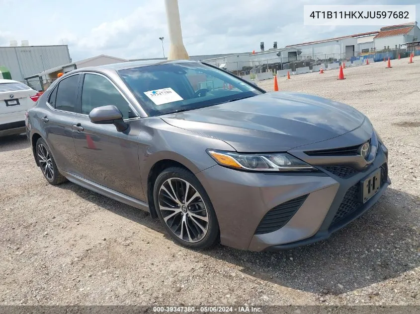 4T1B11HKXJU597682 2018 Toyota Camry Se