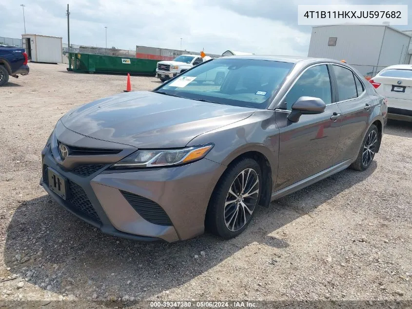 4T1B11HKXJU597682 2018 Toyota Camry Se