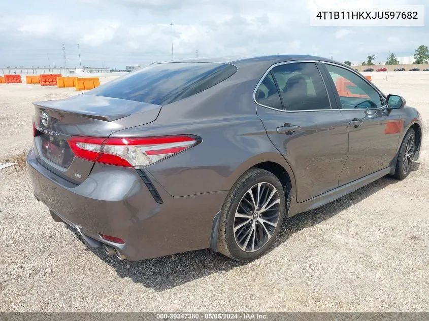 4T1B11HKXJU597682 2018 Toyota Camry Se