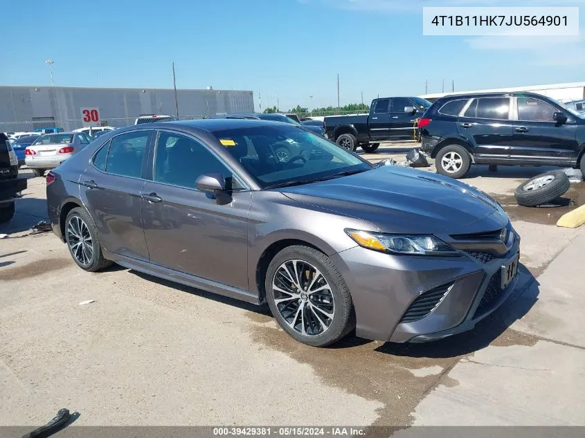 2018 Toyota Camry Se VIN: 4T1B11HK7JU564901 Lot: 39429381