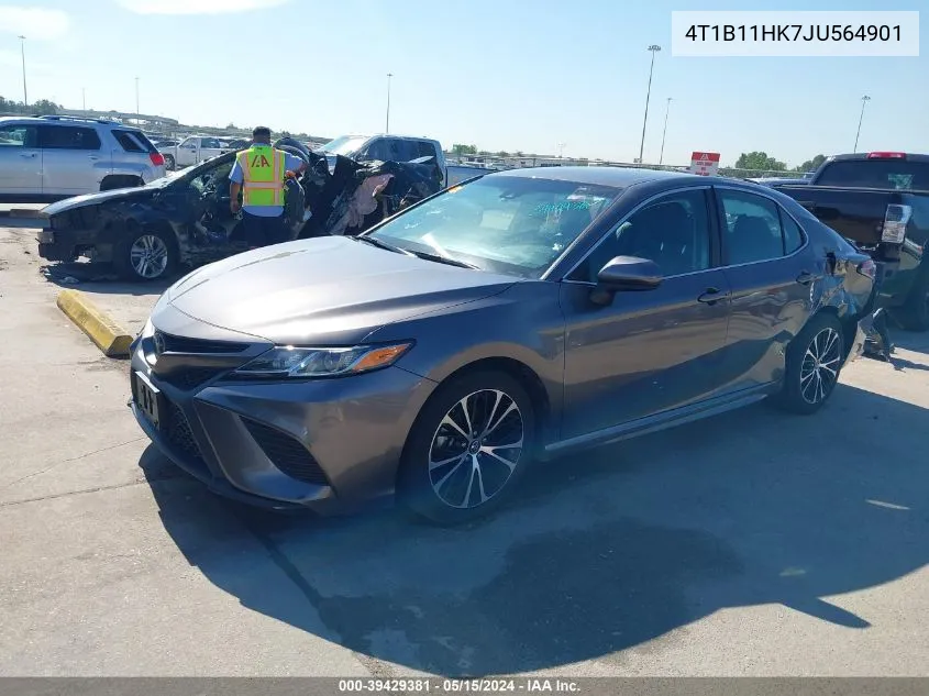 4T1B11HK7JU564901 2018 Toyota Camry Se