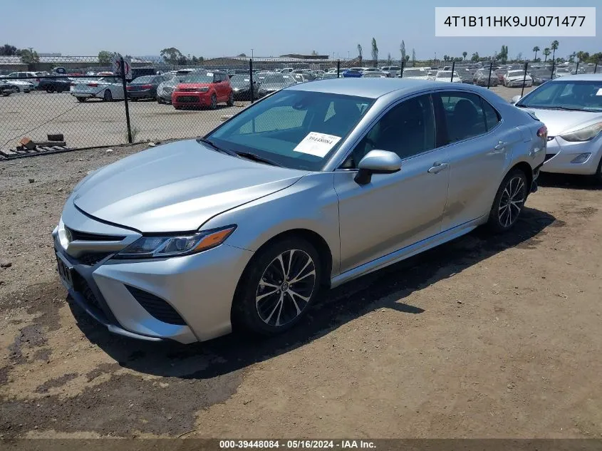 2018 Toyota Camry Se VIN: 4T1B11HK9JU071477 Lot: 39448084