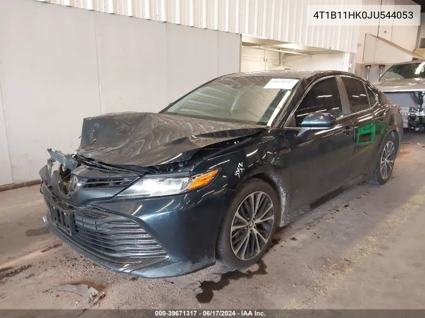 2018 Toyota Camry Le VIN: 4T1B11HK0JU544053 Lot: 39671317