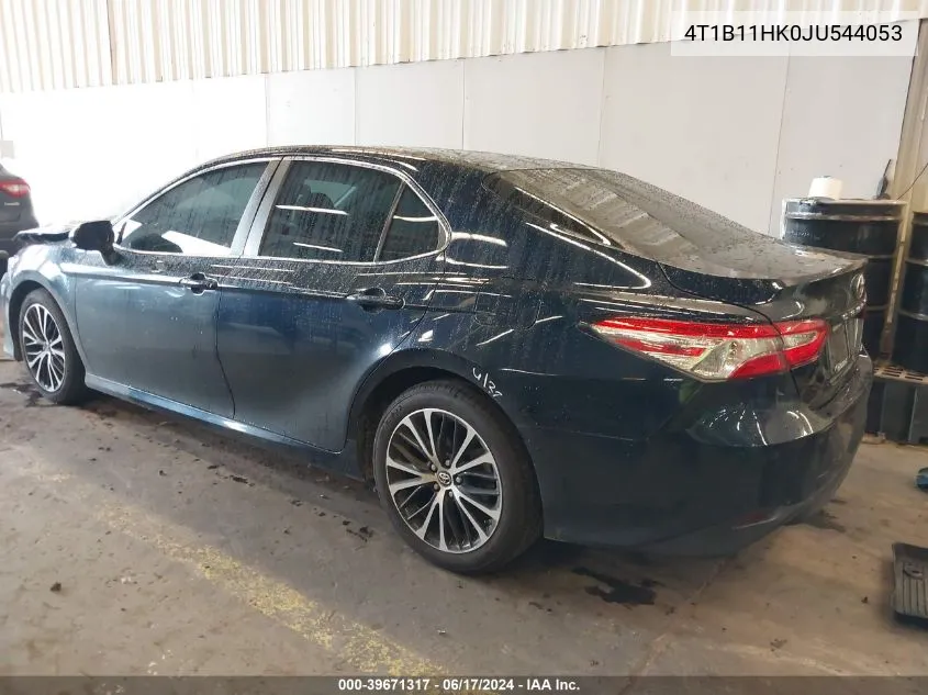 2018 Toyota Camry Le VIN: 4T1B11HK0JU544053 Lot: 39671317