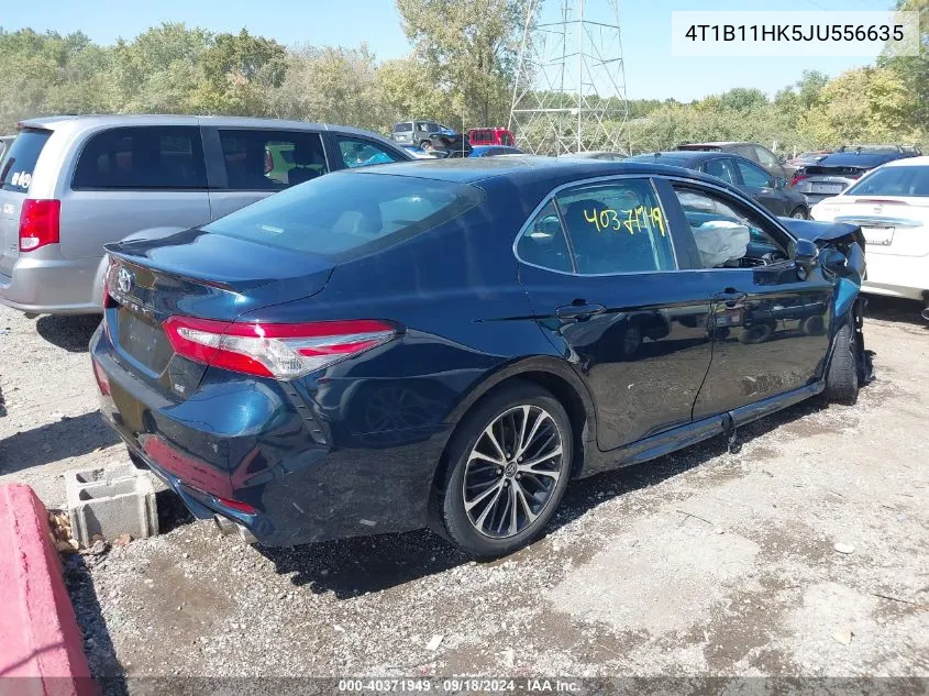 4T1B11HK5JU556635 2018 Toyota Camry Se