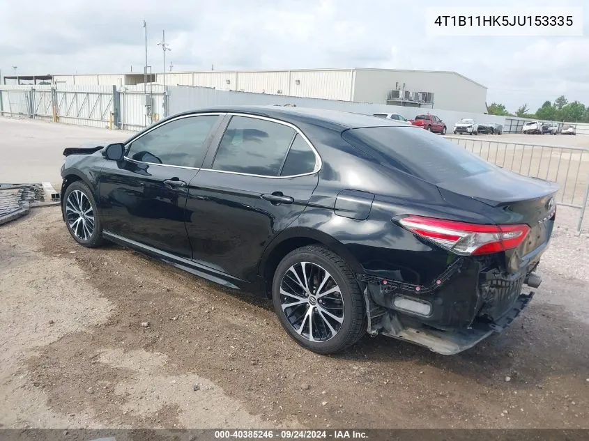 4T1B11HK5JU153335 2018 Toyota Camry Se