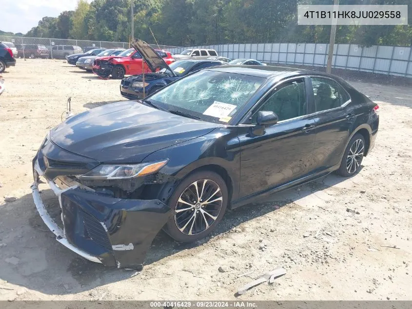 4T1B11HK8JU029558 2018 Toyota Camry Se