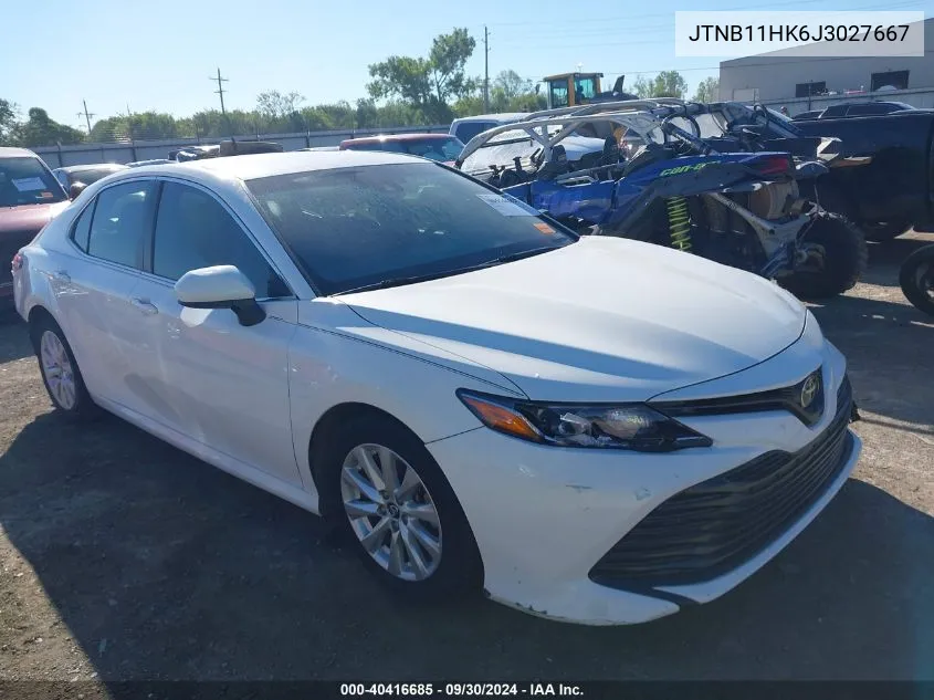 JTNB11HK6J3027667 2018 Toyota Camry Le