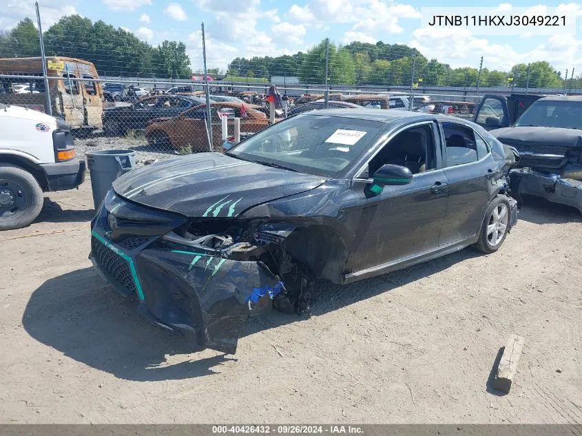 JTNB11HKXJ3049221 2018 Toyota Camry Se