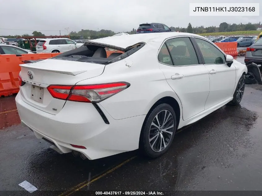 2018 Toyota Camry Se VIN: JTNB11HK1J3023168 Lot: 40437617