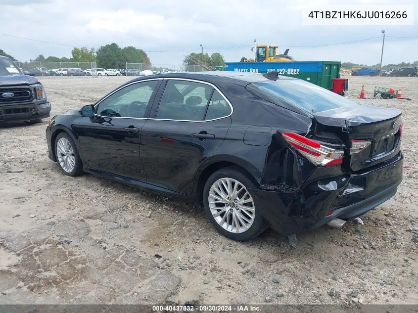 4T1BZ1HK6JU016266 2018 Toyota Camry Xle V6