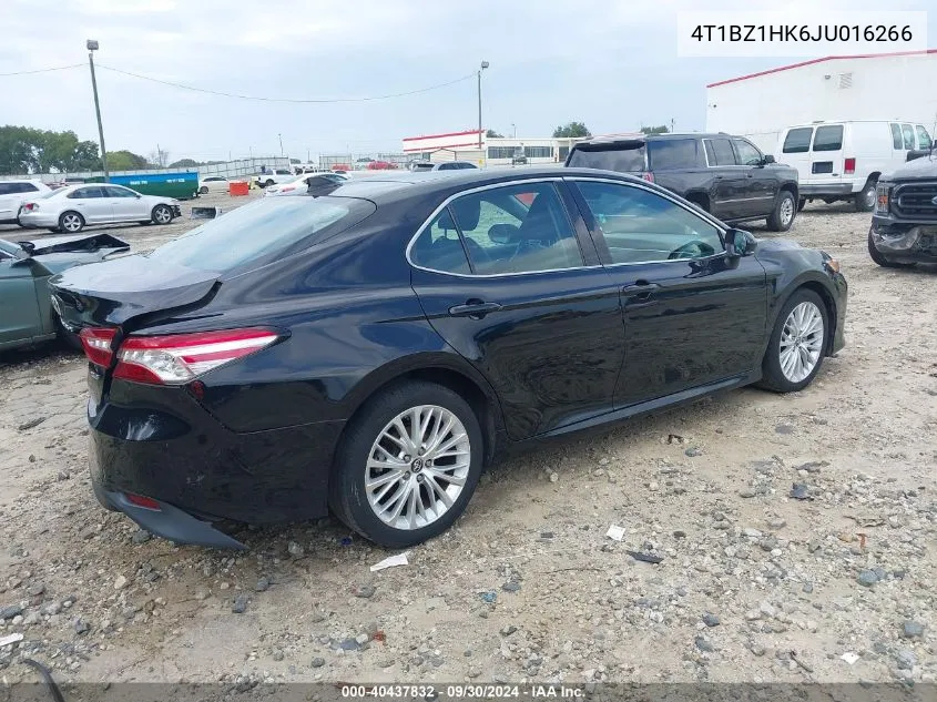 2018 Toyota Camry Xle V6 VIN: 4T1BZ1HK6JU016266 Lot: 40437832