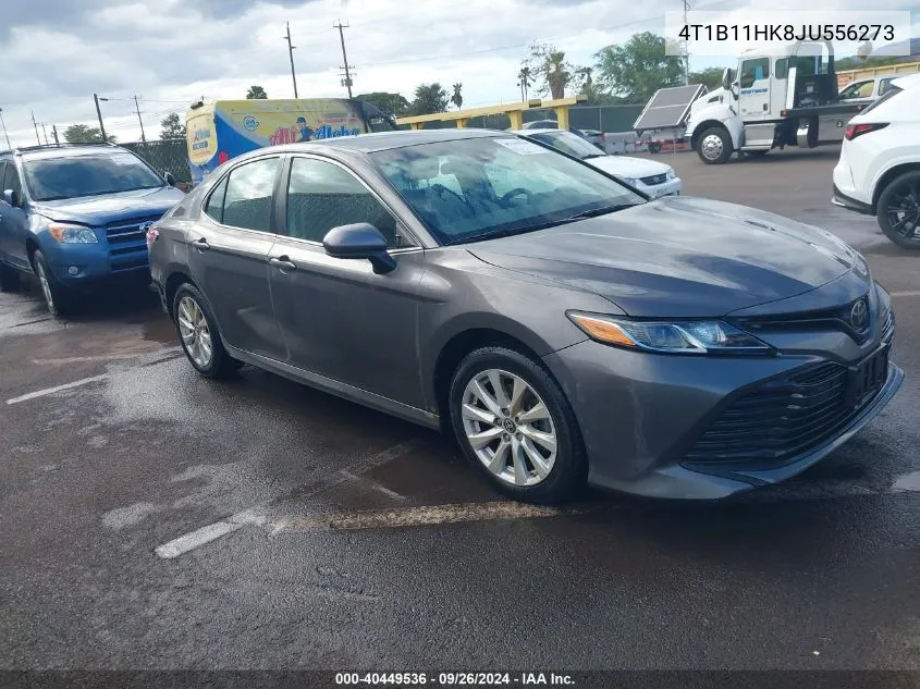 2018 Toyota Camry Le VIN: 4T1B11HK8JU556273 Lot: 40449536