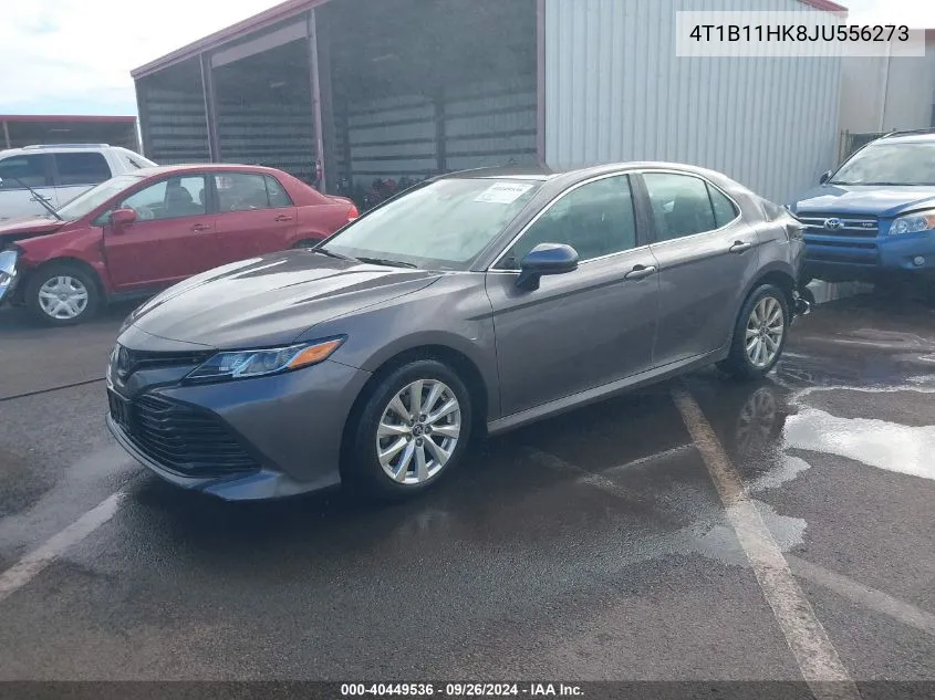 2018 Toyota Camry Le VIN: 4T1B11HK8JU556273 Lot: 40449536