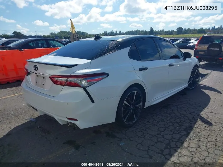 2018 Toyota Camry Xse V6 VIN: 4T1BZ1HK6JU008295 Lot: 40449549