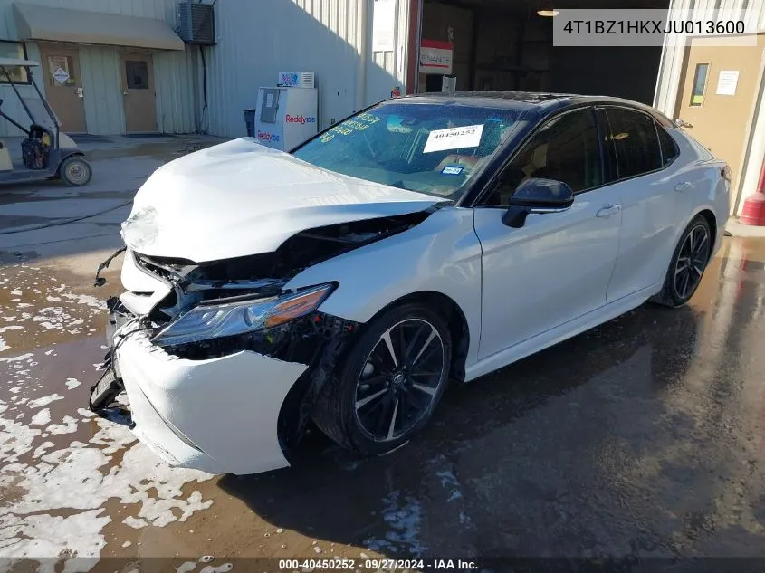 4T1BZ1HKXJU013600 2018 Toyota Camry Xse V6