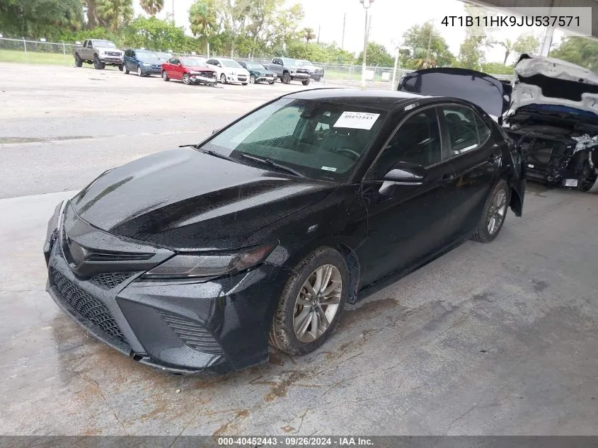 4T1B11HK9JU537571 2018 Toyota Camry Se