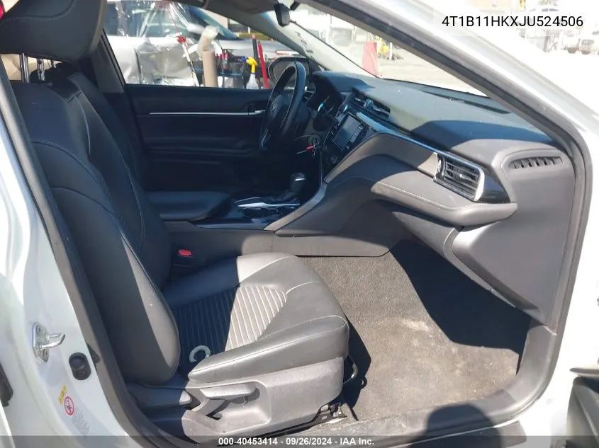 4T1B11HKXJU524506 2018 Toyota Camry Se