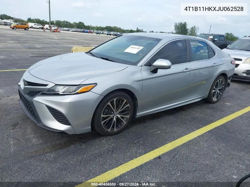 2018 Toyota Camry Se VIN: 4T1B11HKXJU062528 Lot: 40456550