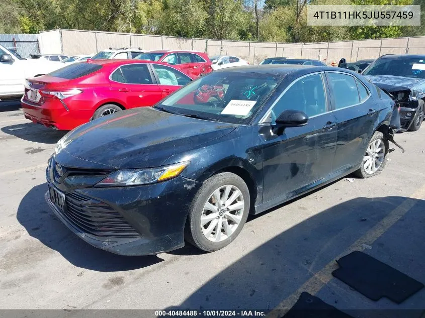 2018 Toyota Camry Le VIN: 4T1B11HK5JU557459 Lot: 40484488