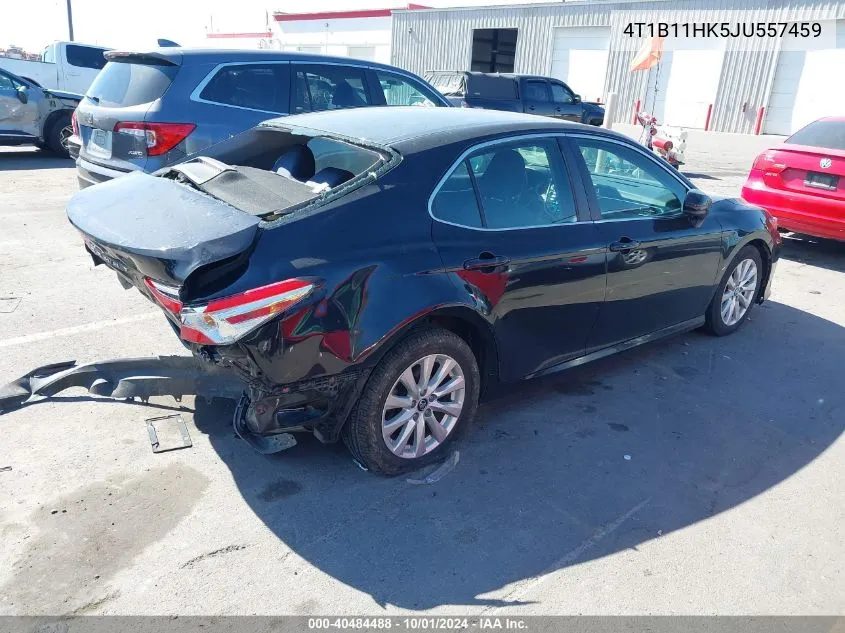 4T1B11HK5JU557459 2018 Toyota Camry Le