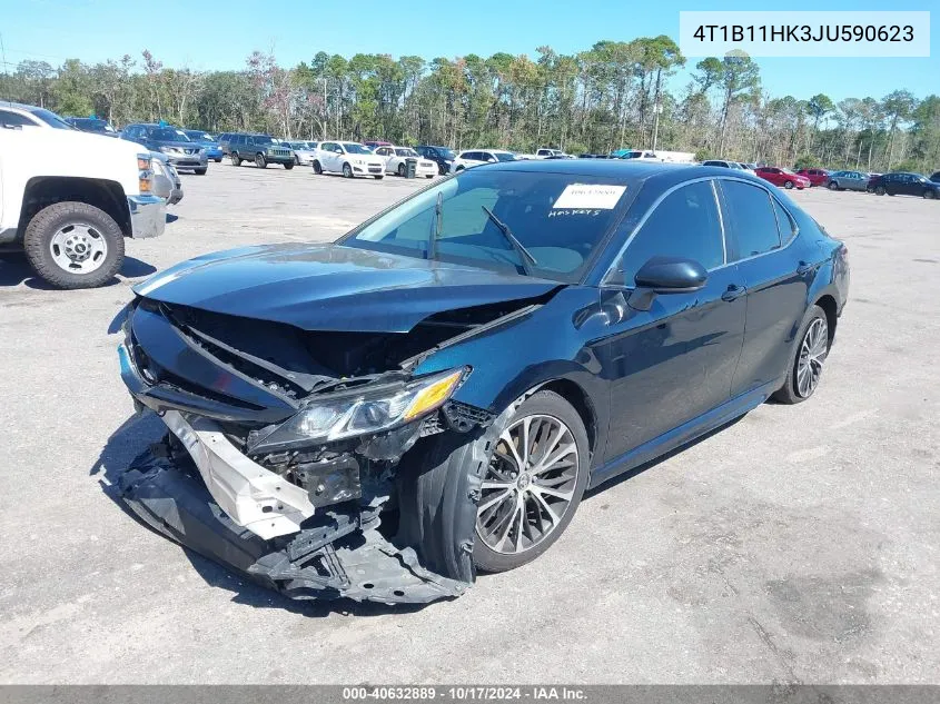 2018 Toyota Camry Se VIN: 4T1B11HK3JU590623 Lot: 40632889