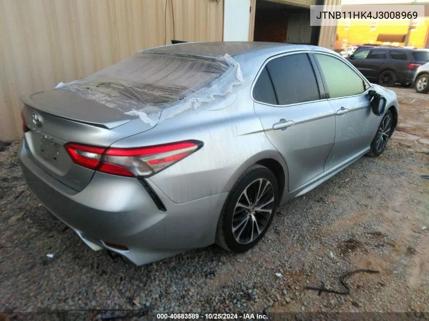 2018 Toyota Camry L/Le/Xle/Se/Xse VIN: JTNB11HK4J3008969 Lot: 40683589