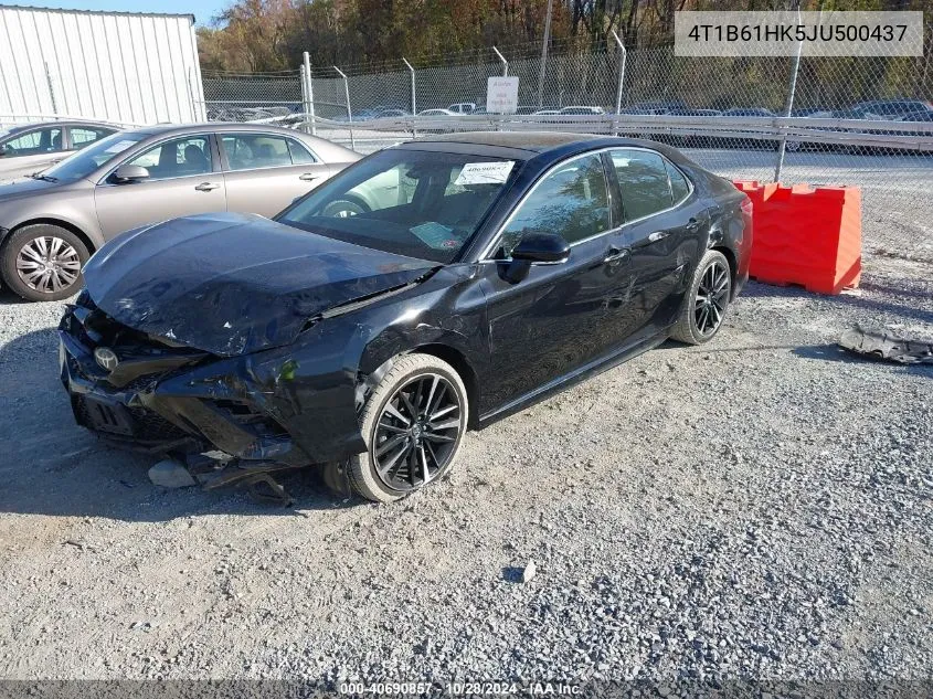 2018 Toyota Camry Xse VIN: 4T1B61HK5JU500437 Lot: 40690857