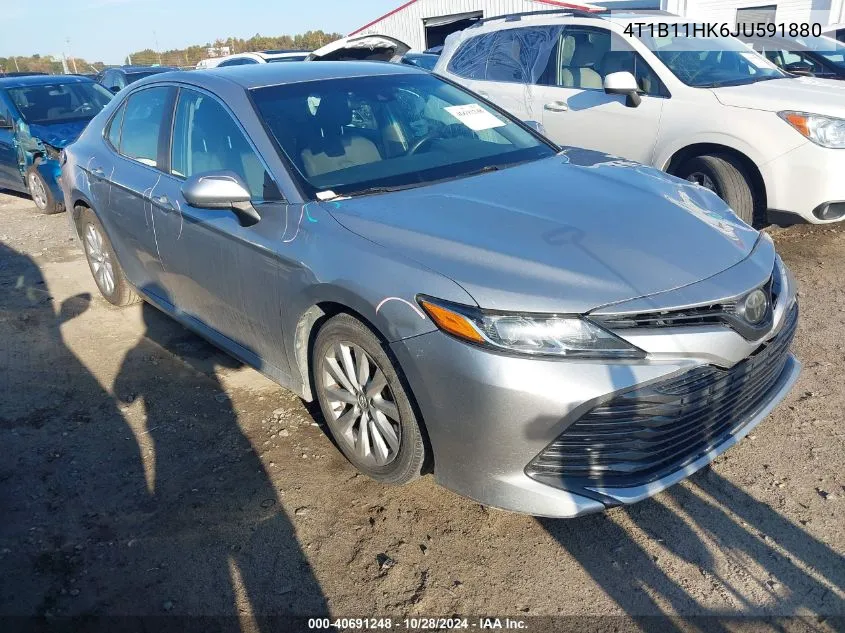 2018 Toyota Camry L/Le/Xle/Se/Xse VIN: 4T1B11HK6JU591880 Lot: 40691248