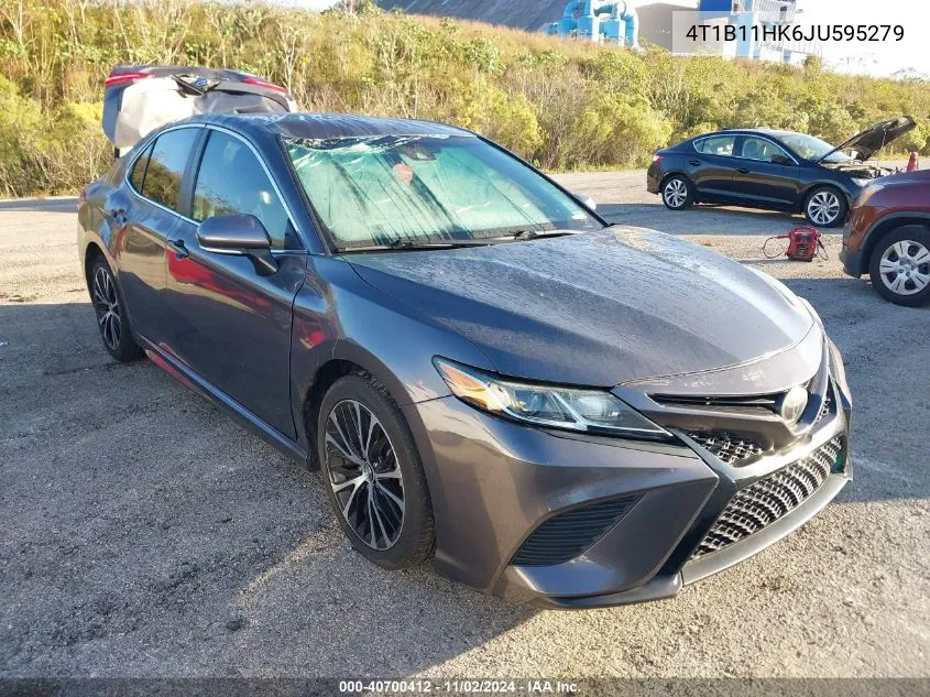 2018 Toyota Camry Se VIN: 4T1B11HK6JU595279 Lot: 40700412