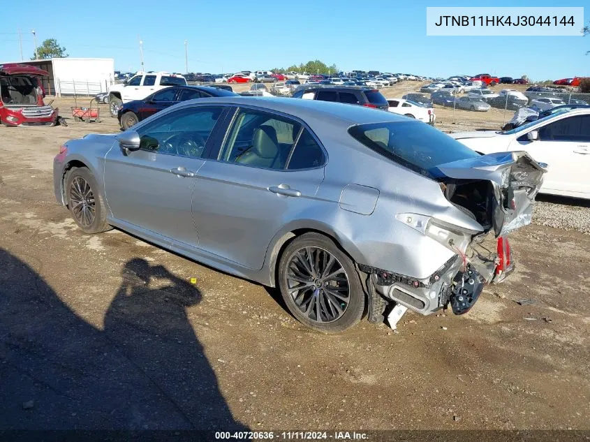 2018 Toyota Camry Se VIN: JTNB11HK4J3044144 Lot: 40720636