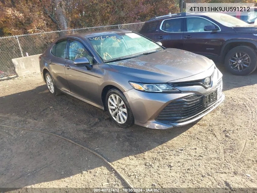 2018 Toyota Camry Le VIN: 4T1B11HK9JU591212 Lot: 40727412