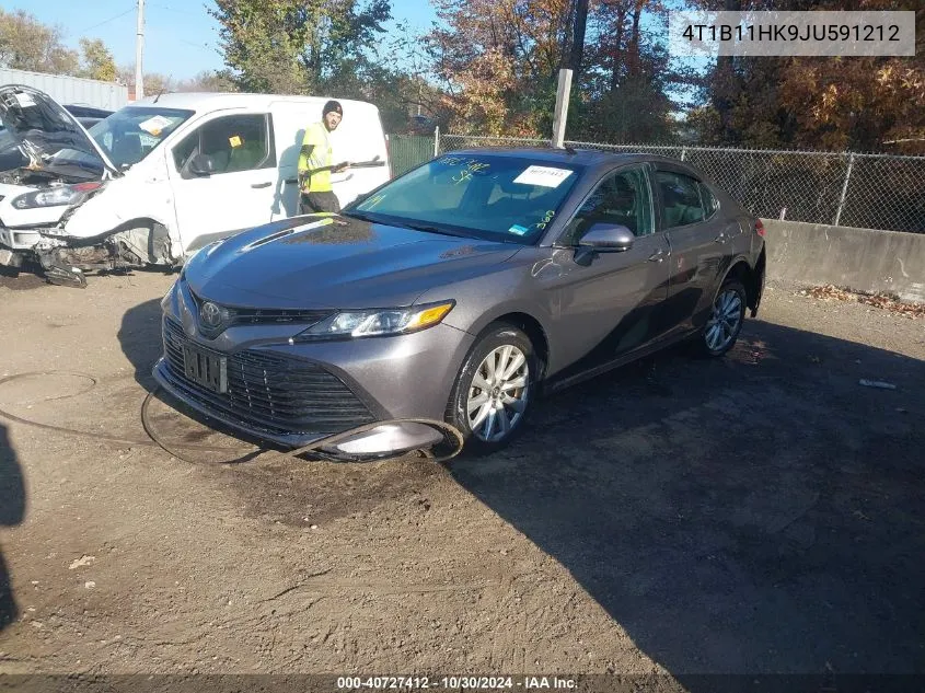 2018 Toyota Camry Le VIN: 4T1B11HK9JU591212 Lot: 40727412