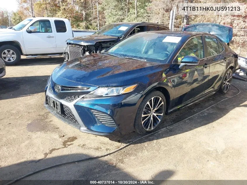 2018 Toyota Camry Se VIN: 4T1B11HK0JU591213 Lot: 40737014