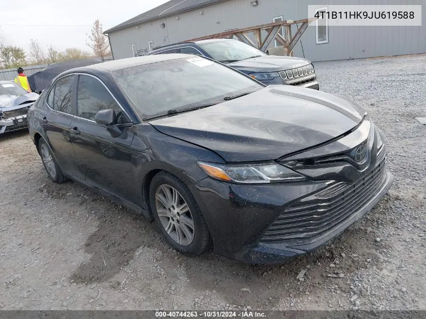 2018 Toyota Camry Le VIN: 4T1B11HK9JU619588 Lot: 40744263