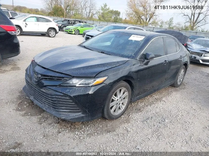 2018 Toyota Camry Le VIN: 4T1B11HK9JU619588 Lot: 40744263