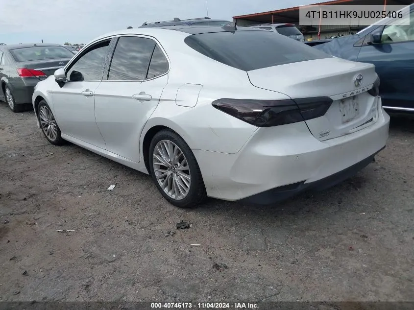 2018 Toyota Camry Xle VIN: 4T1B11HK9JU025406 Lot: 40746173