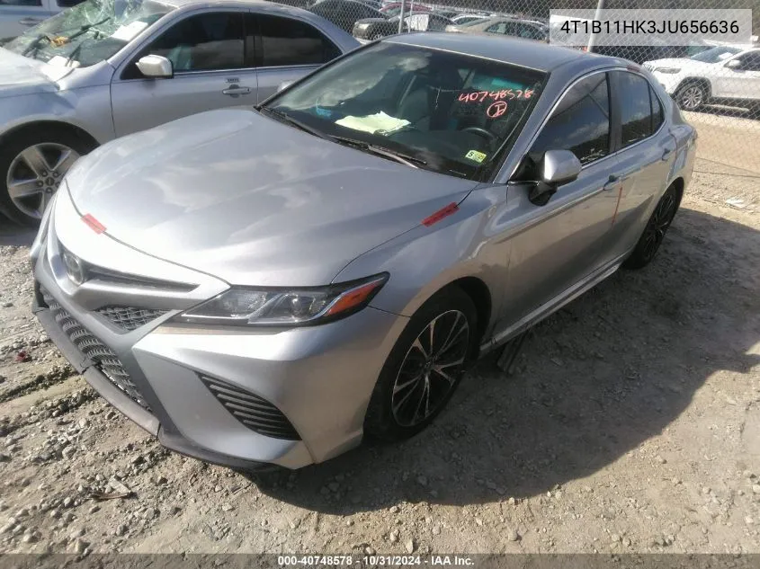 4T1B11HK3JU656636 2018 Toyota Camry Se