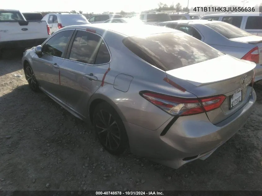 4T1B11HK3JU656636 2018 Toyota Camry Se