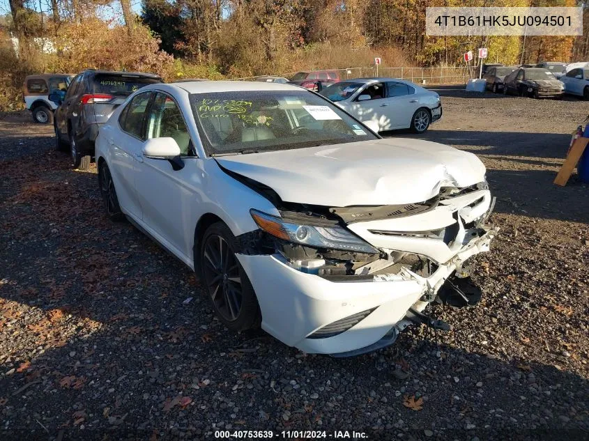 2018 Toyota Camry Xse VIN: 4T1B61HK5JU094501 Lot: 40753639