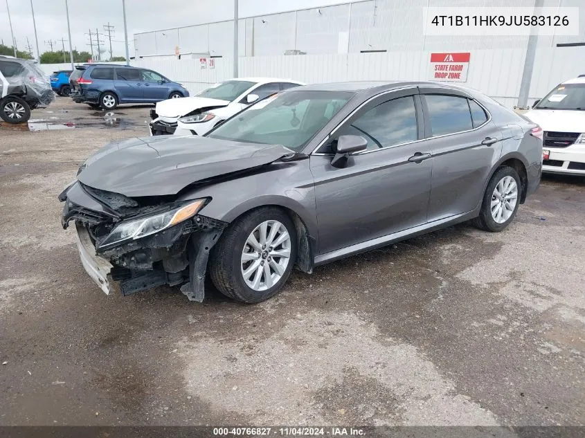 2018 Toyota Camry Le VIN: 4T1B11HK9JU583126 Lot: 40766827