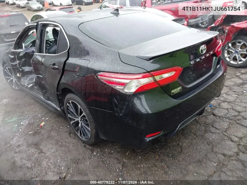 4T1B11HK1JU661754 2018 Toyota Camry Se