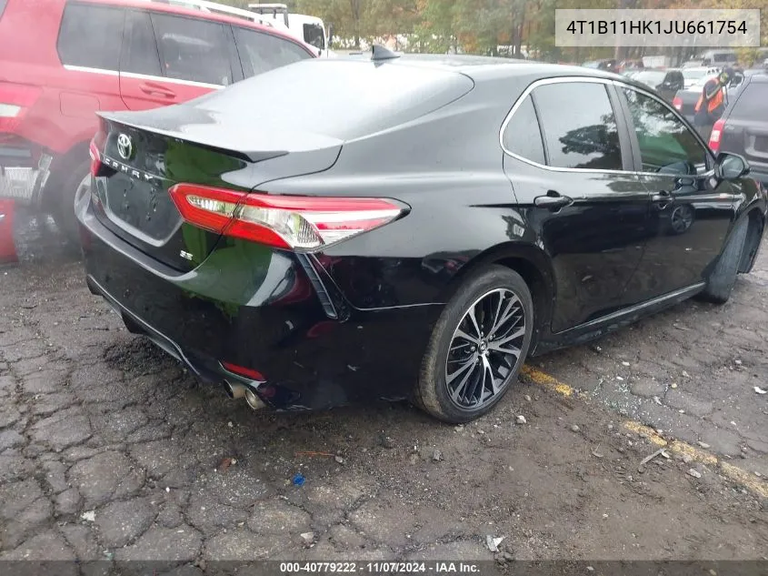 4T1B11HK1JU661754 2018 Toyota Camry Se