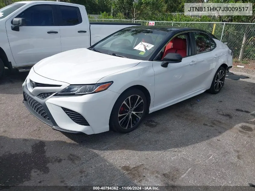 2018 Toyota Camry Se VIN: JTNB11HK7J3009517 Lot: 40794362