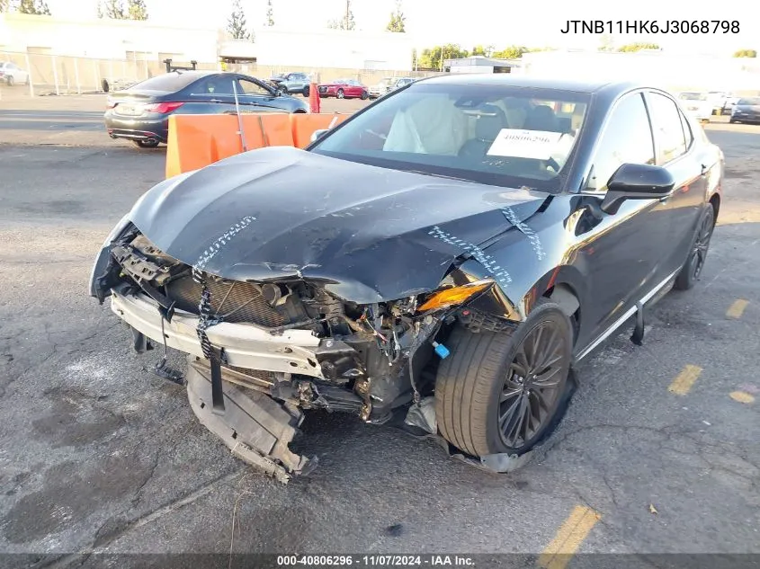 JTNB11HK6J3068798 2018 Toyota Camry Se