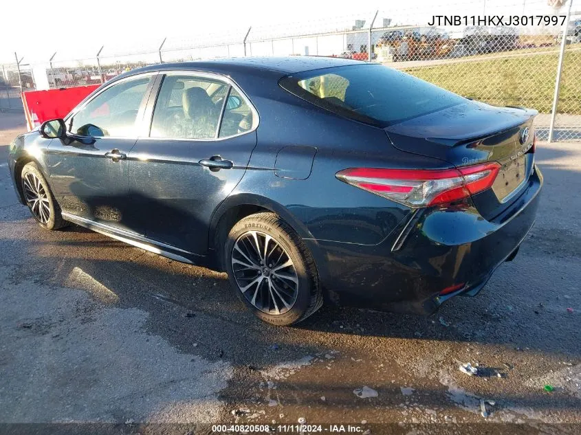 2018 Toyota Camry Se VIN: JTNB11HKXJ3017997 Lot: 40820508