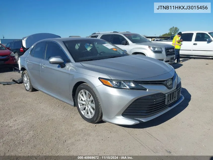 2018 Toyota Camry Le VIN: JTNB11HKXJ3015456 Lot: 40869672