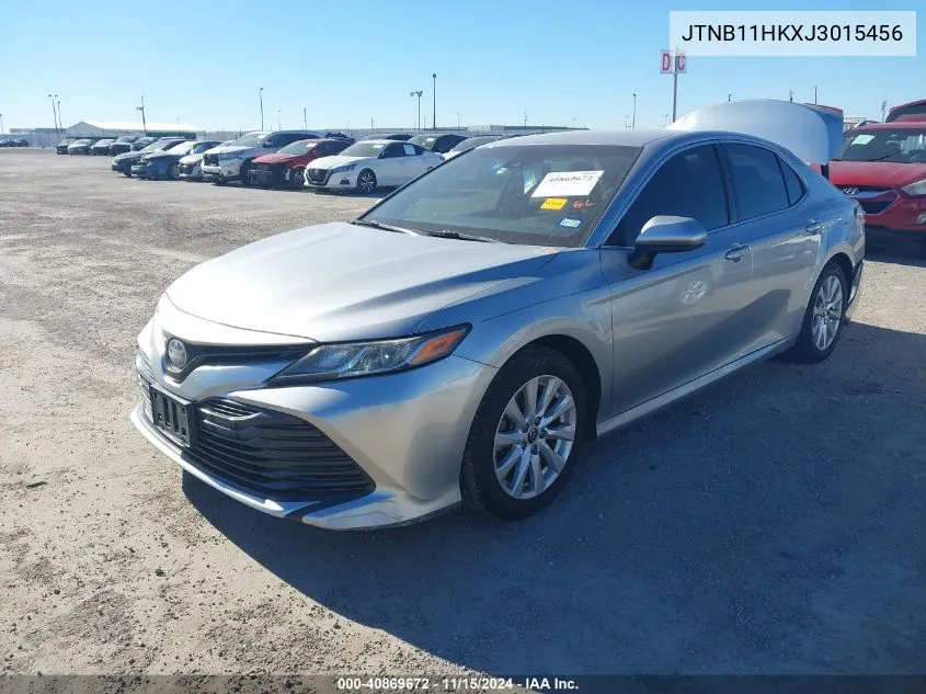 2018 Toyota Camry Le VIN: JTNB11HKXJ3015456 Lot: 40869672